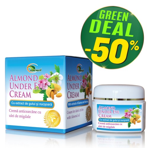 Almond Under Eye Cream  - Crema anticearcan 