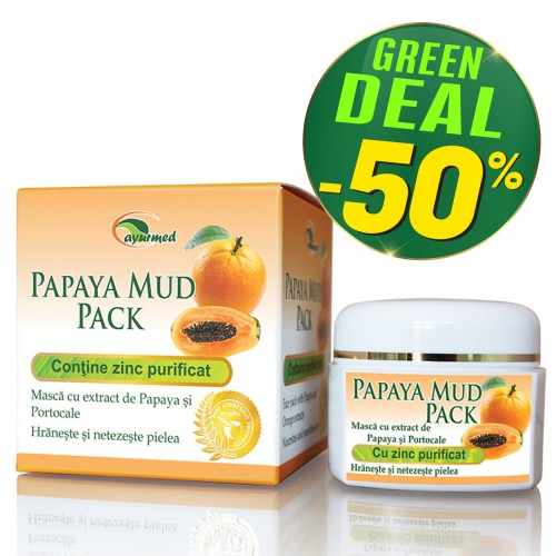 Papaya Mud Pack  - Masca de fata revitalizanta 